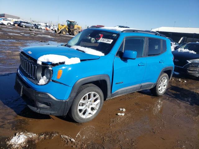 ZACCJBBT0FPB62713 - 2015 JEEP RENEGADE LATITUDE BLUE photo 1