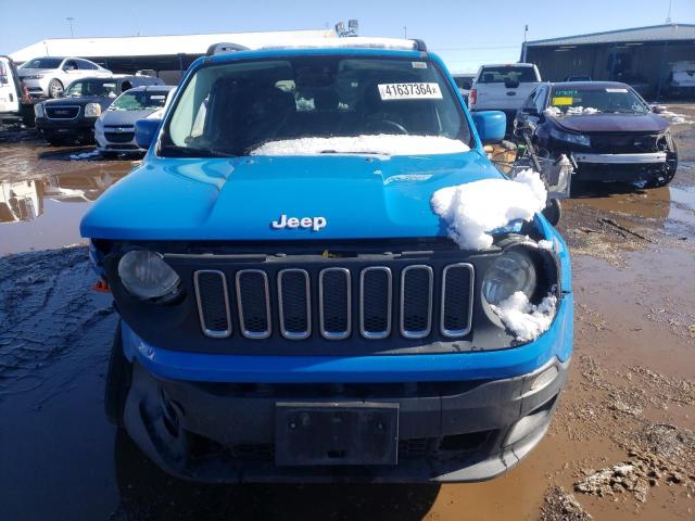 ZACCJBBT0FPB62713 - 2015 JEEP RENEGADE LATITUDE BLUE photo 5