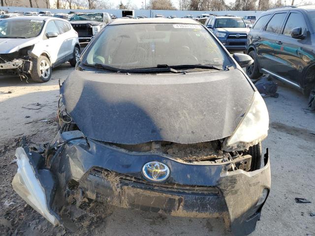 JTDKDTB31C1517554 - 2012 TOYOTA PRIUS C BLACK photo 5