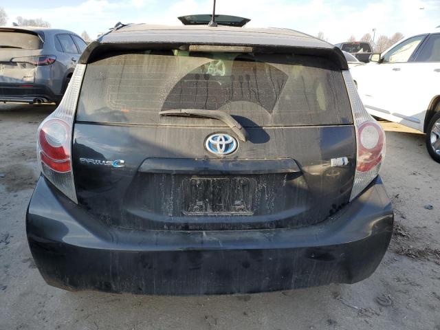 JTDKDTB31C1517554 - 2012 TOYOTA PRIUS C BLACK photo 6