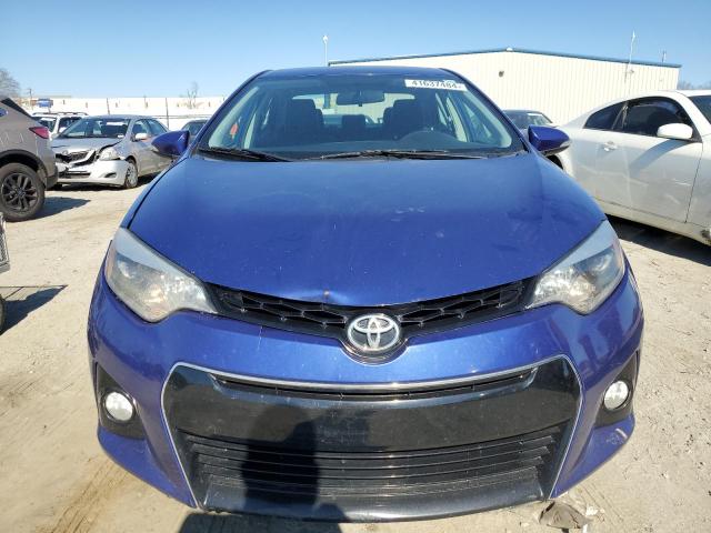 2T1BURHE6FC234711 - 2015 TOYOTA COROLLA L BLUE photo 5