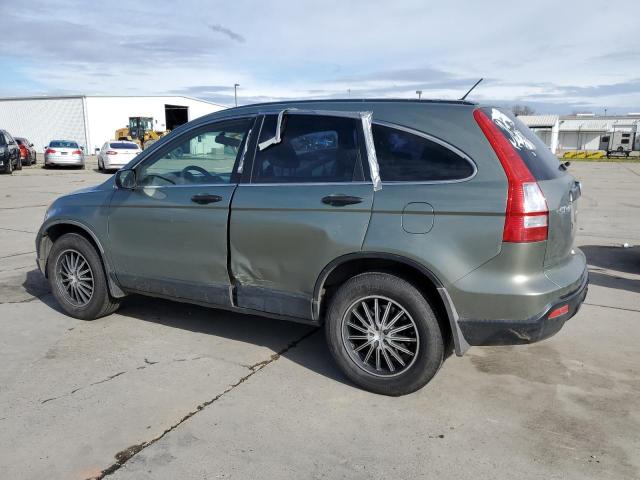 JHLRE38357C077984 - 2007 HONDA CR-V LX GREEN photo 2