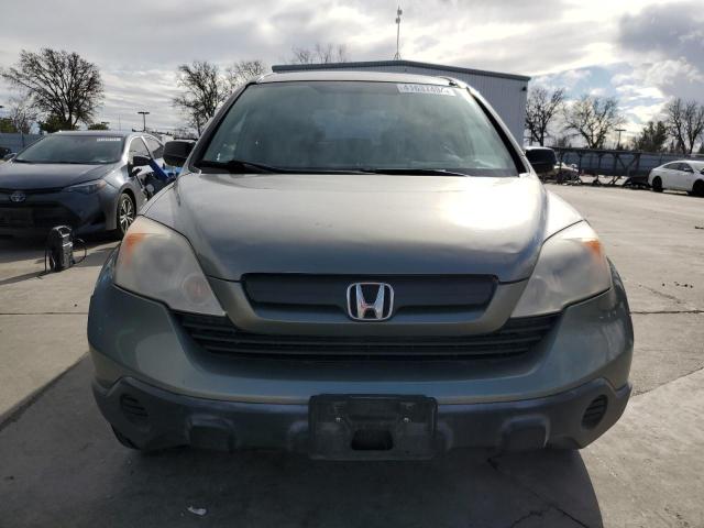 JHLRE38357C077984 - 2007 HONDA CR-V LX GREEN photo 5