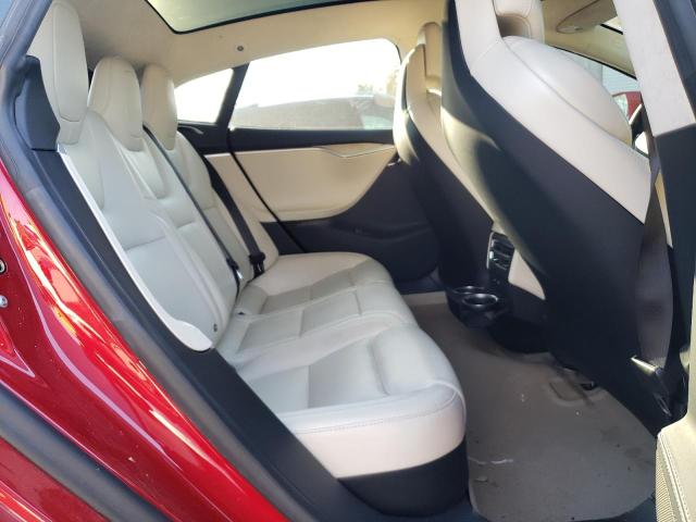 5YJSA1E28HF220019 - 2017 TESLA MODEL S Qırmızı foto 10
