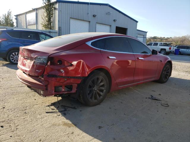 5YJSA1E28HF220019 - 2017 TESLA MODEL S Qırmızı foto 3