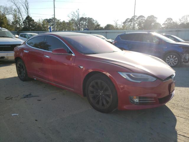 5YJSA1E28HF220019 - 2017 TESLA MODEL S Qırmızı foto 4
