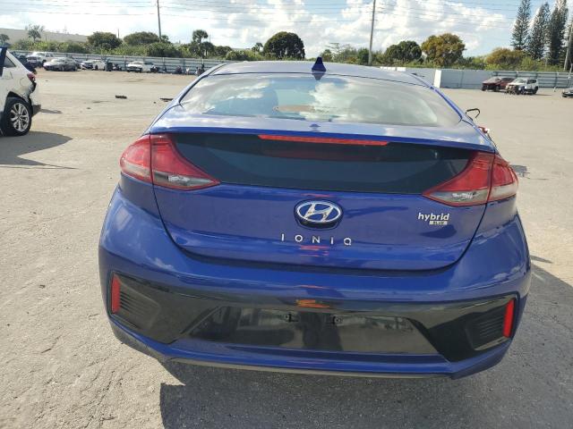 KMHC65LC8KU180091 - 2019 HYUNDAI IONIQ BLUE BLUE photo 6