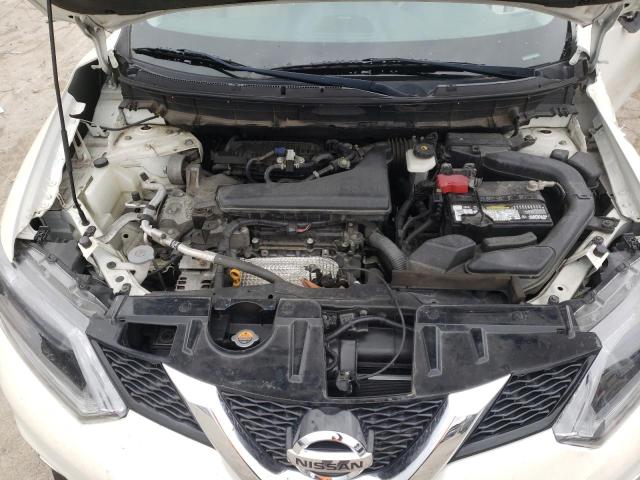 5N1AT2MT4GC781296 - 2016 NISSAN ROGUE S WHITE photo 12
