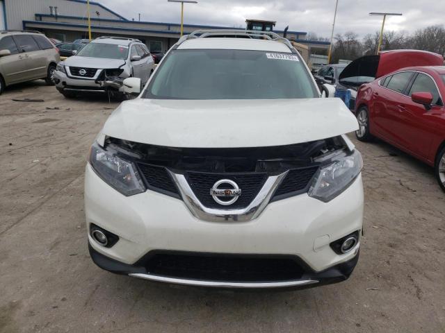 5N1AT2MT4GC781296 - 2016 NISSAN ROGUE S WHITE photo 5