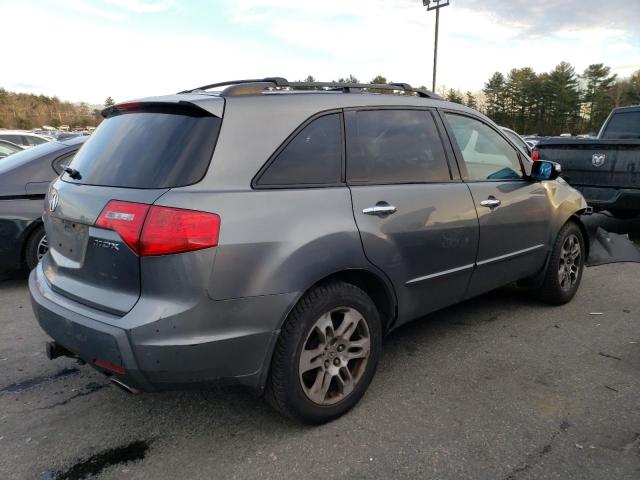 2HNYD28258H502299 - 2008 ACURA MDX GRAY photo 3