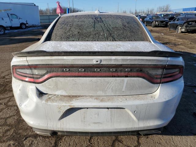 2C3CDXJG2KH671520 - 2019 DODGE CHARGER SXT WHITE photo 6