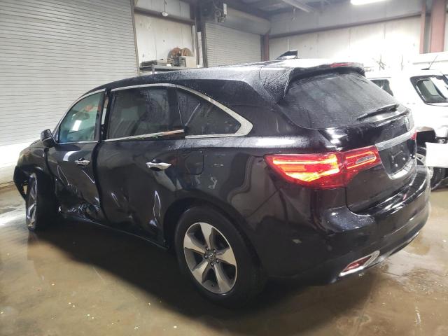 5FRYD4H22FB032798 - 2015 ACURA MDX BLACK photo 2