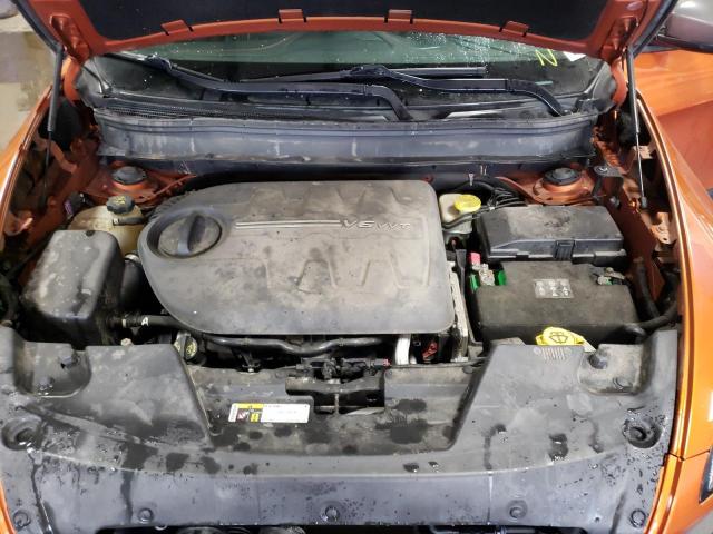 1C4PJMBS5FW511453 - 2015 JEEP CHEROKEE TRAILHAWK ნარინჯისფერი ფოტო 11