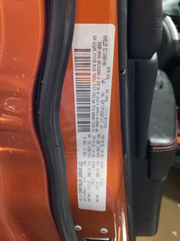 1C4PJMBS5FW511453 - 2015 JEEP CHEROKEE TRAILHAWK ნარინჯისფერი ფოტო 12