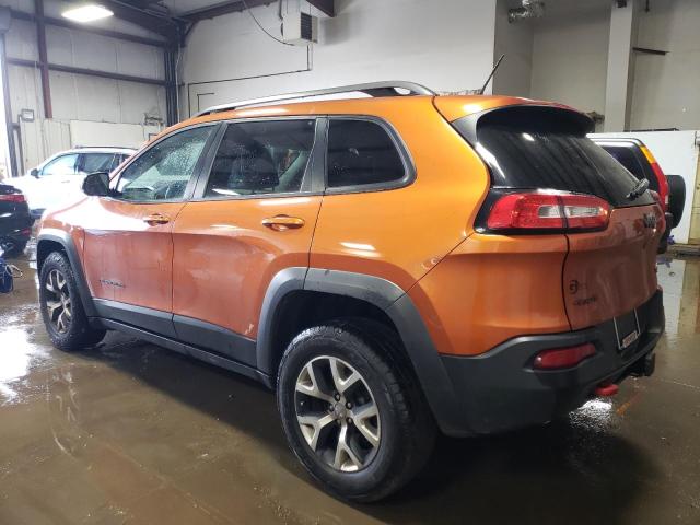 1C4PJMBS5FW511453 - 2015 JEEP CHEROKEE TRAILHAWK ORANGE photo 2