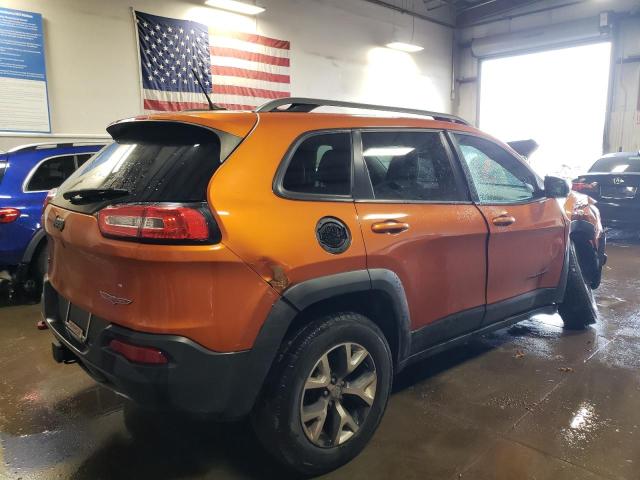 1C4PJMBS5FW511453 - 2015 JEEP CHEROKEE TRAILHAWK ORANGE photo 3