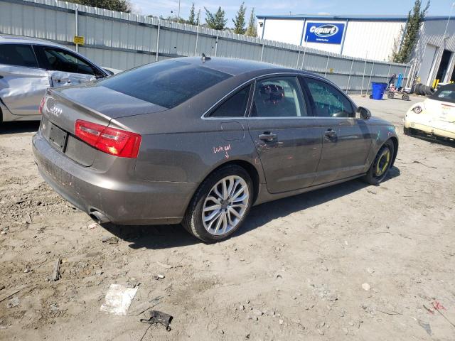 WAUDFAFC7DN072973 - 2013 AUDI A6 PREMIUM PLUS GRAY photo 3