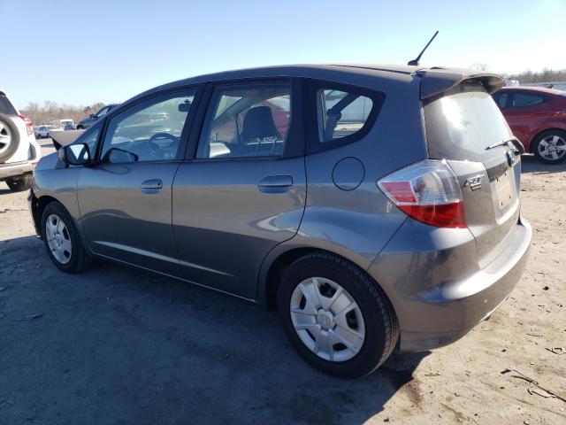 JHMGE8H31DC075922 - 2013 HONDA FIT GRAY photo 2