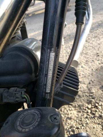 1HD1FCW111Y628557 - 2001 HARLEY-DAVIDSON FLHTCUI შავი ფოტო 10