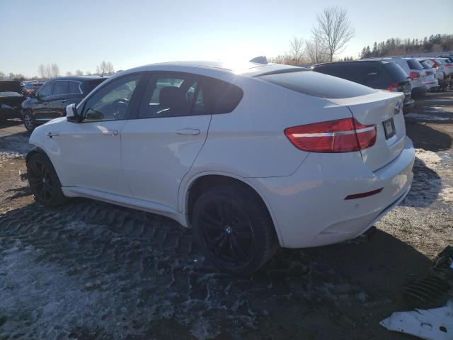 5YMGZ0C52CLK14543 - 2012 BMW X6 M WHITE photo 2