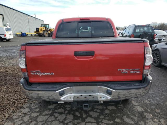 3TMJU4GN9BM115679 - 2011 TOYOTA TACOMA DOUBLE CAB PRERUNNER RED photo 6