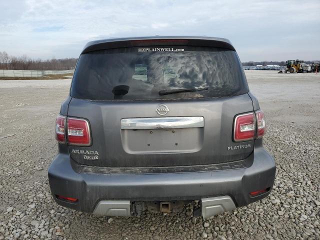 JN8AY2NC1JX500824 - 2018 NISSAN ARMADA SV GRAY photo 6