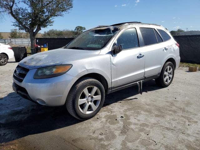 5NMSH13E37H001054 - 2007 HYUNDAI SANTA FE SE SILVER photo 1