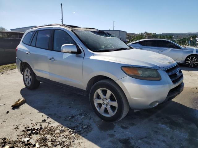 5NMSH13E37H001054 - 2007 HYUNDAI SANTA FE SE SILVER photo 4