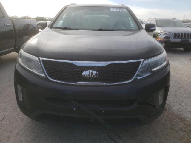 5XYKT3A64EG512334 - 2014 KIA SORENTO LX BLACK photo 5