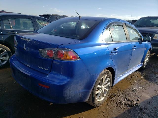 JA32U2FU9GU006366 - 2016 MITSUBISHI LANCER ES BLUE photo 3