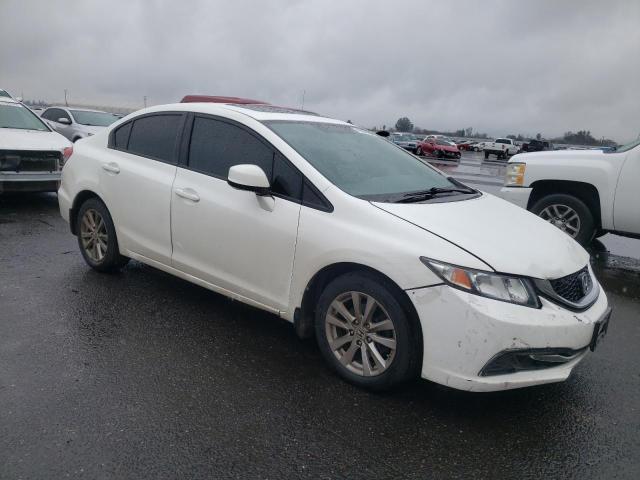 19XFB2F83DE261892 - 2013 HONDA CIVIC EX WHITE photo 4