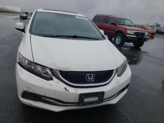 19XFB2F83DE261892 - 2013 HONDA CIVIC EX WHITE photo 5