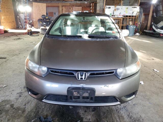 2HGFG12846H532498 - 2006 HONDA CIVIC EX GRAY photo 5