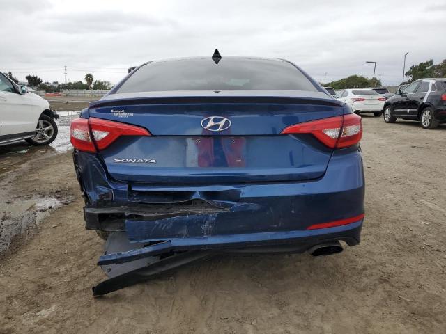 5NPE24AF4HH485283 - 2017 HYUNDAI SONATA SE BLUE photo 6