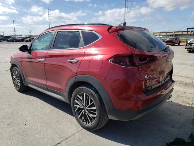 KM8J33AL6MU374807 - 2021 HYUNDAI TUCSON LIMITED BURGUNDY photo 2