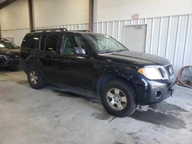 5N1AR18B18C647423 - 2008 NISSAN PATHFINDER S BLACK photo 4