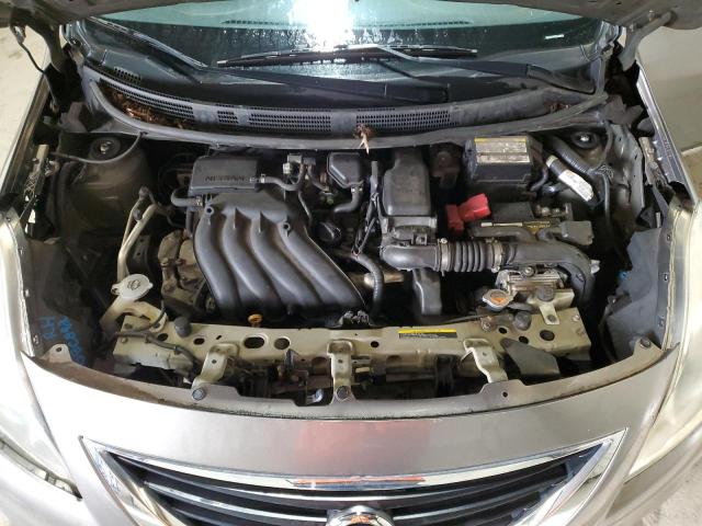 3N1CN7AP2EL848820 - 2014 NISSAN VERSA S SILVER photo 11