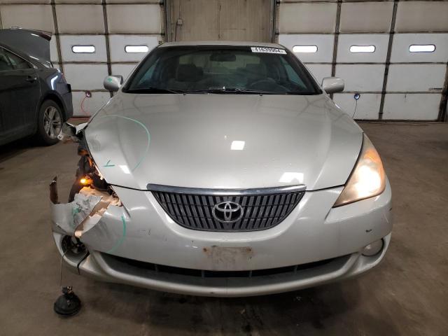 4T1CE38P96U674341 - 2006 TOYOTA CAMRY SOLA SE SILVER photo 5