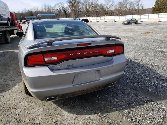 2C3CDXHG4DH706695 - 2013 DODGE CHARGER SXT SILVER photo 6