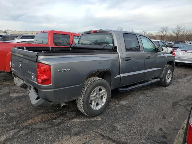 1D7HW38PX9S778155 - 2009 DODGE DAKOTA SXT GRAY photo 3