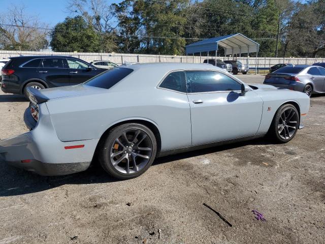2C3CDZFJ5NH182291 - 2022 DODGE CHALLENGER R/T SCAT PACK GRAY photo 3