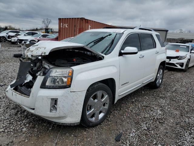 2GKFLUE37E6154560 - 2014 GMC TERRAIN DENALI WHITE photo 1