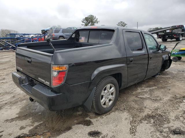 2HJYK16527H535502 - 2007 HONDA RIDGELINE RTL BLACK photo 3