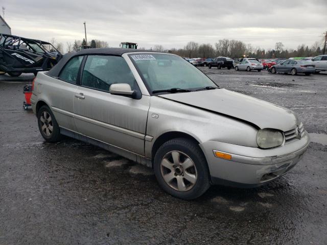 3VWDC21V21M811356 - 2001 VOLKSWAGEN CABRIO GLX 银色 照片 4