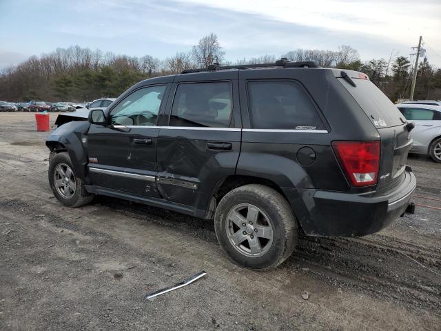 1J8HR58225C616521 - 2005 JEEP GRAN CHER LIMITED BLACK photo 2