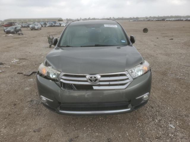 5TDZK3EH1CS071792 - 2012 TOYOTA HIGHLANDER BASE GREEN photo 5