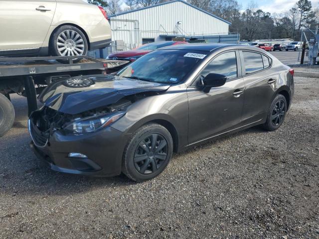 JM1BM1T72F1221727 - 2015 MAZDA 3 SV GRAY photo 1