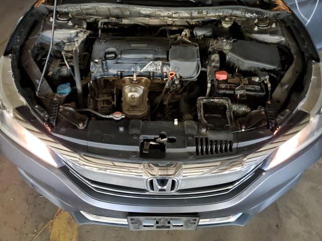 1HGCR2F30HA251107 - 2017 HONDA ACCORD LX GRAY photo 11