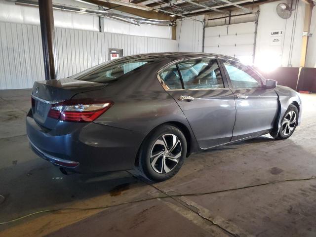 1HGCR2F30HA251107 - 2017 HONDA ACCORD LX GRAY photo 3