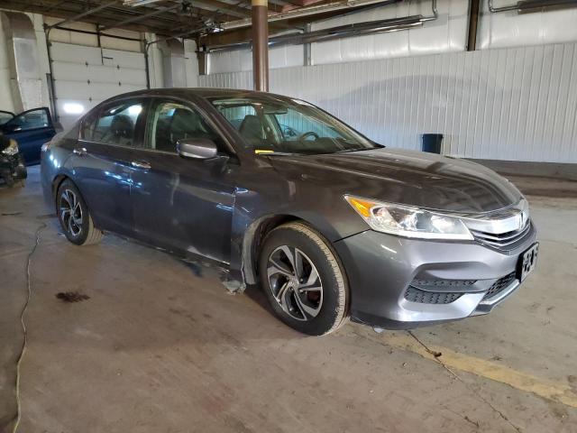 1HGCR2F30HA251107 - 2017 HONDA ACCORD LX GRAY photo 4